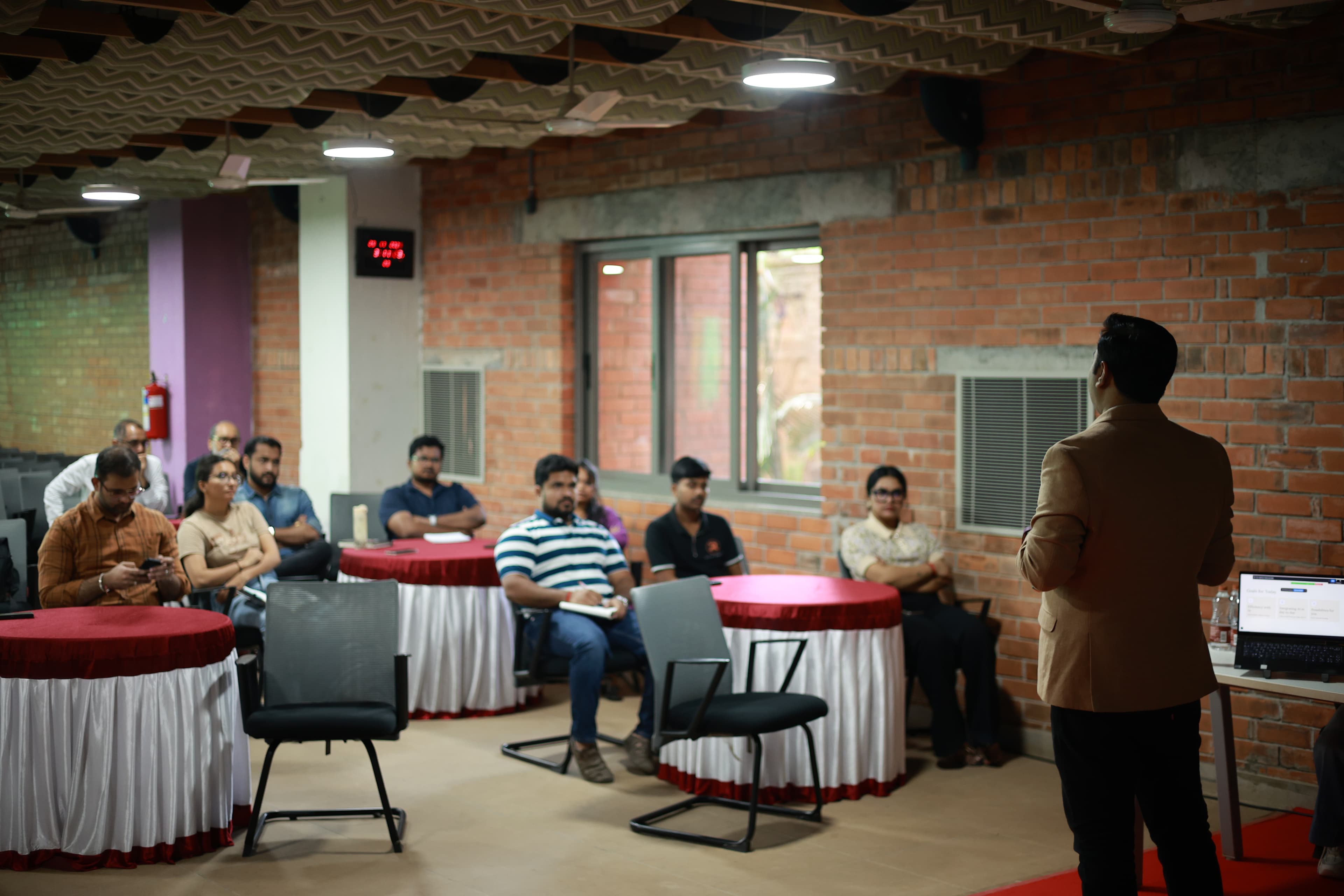 AI Edge Bootcamp workshop in progress