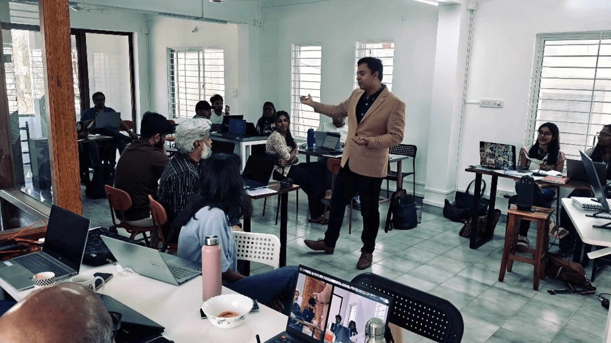 Group discussion during the workshop